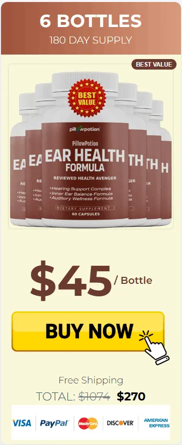 Buy Ear Health Formula 6 Bottle